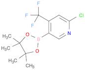 2-Chloro-4-(trifluoromethyl)pyridine-5-boronic acid pinacol ester