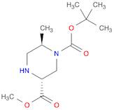 (3R,6R)-1-tert-Butyl3-methyl6-methylpiperazine-1,3-dicarboxylate