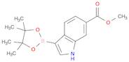 6-(Methoxycarbonyl)indole-3-boronic acid pinacol ester