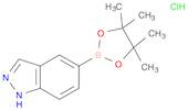 5-(tetramethyl-1,3,2-dioxaborolan-2-yl)-1H-indazole, HCl