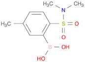 2-(Dimethylsulfamoyl)-5-methylphenylboronic acid