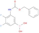 (3-{[(Benzyloxy)carbonyl]amino}-4,5-difluorophenyl)boronic acid