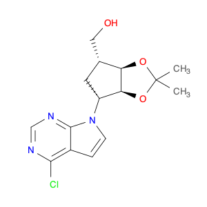 ((3aR,4R,6R,6aS)-6-(4-chloro-7H-pyrrolo[2,3-d]pyrimidin-7-yl)-2,2-dimethyltetrahydro-3aH-cyclopent…