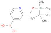 (2-{[(tert-Butyldimethylsilyl)oxy]methyl}pyridin-4-yl)boronic acid