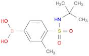 [4-(tert-butylsulfamoyl)-3-methylphenyl]boronic acid