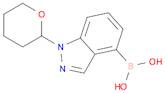 1-(Tetrahydro-2H-pyran-2-yl)-1H-indazol-4-yl-4-boronic acid