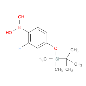 {4-[(tert-Butyldimethylsilyl)oxy]-2-fluorophenyl}boronic acid