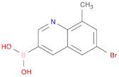 6-Bromo-8-methylquinoline-3-boronic acid