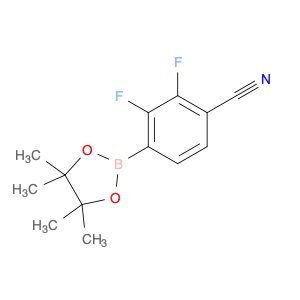 2,3-Difluoro-4-(tetramethyl-1,3,2-dioxaborolan-2-yl)benzonitrile