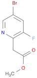 methyl 2-(5-bromo-3-fluoropyridin-2-yl)acetate