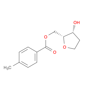 [(2R,3R)-3-hydroxytetrahydrofuran-2-yl]methyl 4-methylbenzoate