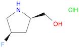 [(2R,4R)-4-fluoropyrrolidin-2-yl]methanol hydrochloride