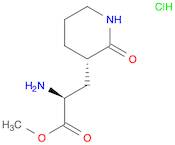 methyl (2S)-2-amino-3-[(3S)-2-oxopiperidin-3-yl]propanoate hydrochloride