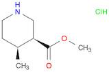 methyl (3S,4S)-4-methylpiperidine-3-carboxylate;hydrochloride