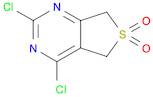 2,4-dichloro-5H,7H-6λ⁶-thieno[3,4-d]pyrimidine-6,6-dione