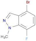 4-bromo-7-fluoro-1-methyl-1H-indazole