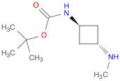 tert-butyl N-[trans-3-(methylamino)cyclobutyl]carbamate