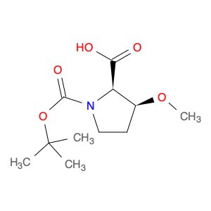 (2R,3S)-1-[(tert-butoxy)carbonyl]-3-methoxypyrrolidine-2-carboxylic acid