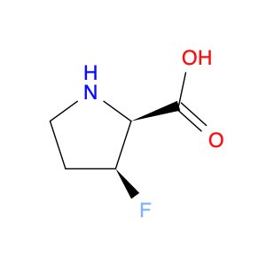 (2S,3S)-3-fluoropyrrolidine-2-carboxylic acid