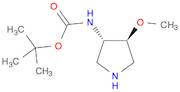 tert-butyl N-[(3S,4S)-4-methoxypyrrolidin-3-yl]carbamate