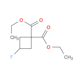 1,1-diethyl 3-fluorocyclobutane-1,1-dicarboxylate