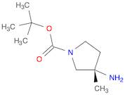 tert-butyl (3S)-3-amino-3-methylpyrrolidine-1-carboxylate