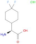 (2S)-2-amino-2-(4,4-difluorocyclohexyl)acetic acid;hydrochloride