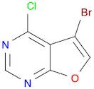 5-bromo-4-chlorofuro[2,3-d]pyrimidine