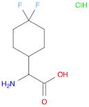 (2S)-2-amino-2-(4,4-difluorocyclohexyl)acetic acid;hydrochloride