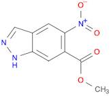 methyl 5-nitro-1H-indazole-6-carboxylate