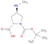 (2S,4R)-1-tert-butoxycarbonyl-4-(methylamino)pyrrolidine-2-carboxylic acid