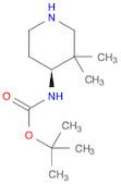 tert-butyl N-[(4S)-3,3-dimethylpiperidin-4-yl]carbamate