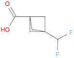 3-(difluoromethyl)bicyclo[1.1.1]pentane-1-carboxylic acid