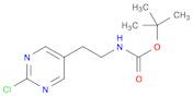 tert-butyl N-[2-(2-chloropyrimidin-5-yl)ethyl]carbamate