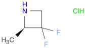 (2R)-3,3-difluoro-2-methyl-azetidine;hydrochloride