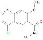 4-chloro-7-methoxy-N-methylquinoline-6-carboxamide