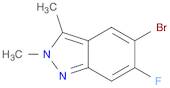 5-bromo-6-fluoro-2,3-dimethyl-2H-indazole