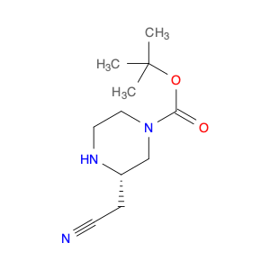 tert-butyl (3S)-3-(cyanomethyl)piperazine-1-carboxylate