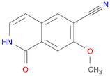 7-methoxy-1-oxo-2H-isoquinoline-6-carbonitrile