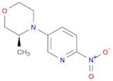 (3S)-3-methyl-4-(6-nitro-3-pyridyl)morpholine