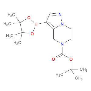 tert-butyl 3-(tetramethyl-1,3,2-dioxaborolan-2-yl)-4H,5H,6H,7H-pyrazolo[1,5-a]pyrazine-5-carboxy...