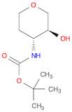 tert-butyl N-[(3S,4R)-3-hydroxytetrahydropyran-4-yl]carbamate