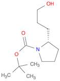 1-Pyrrolidinecarboxylic acid, 2-(3-hydroxypropyl)-, 1,1-dimethylethylester, (2S)-