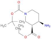 1,3-Piperidinedicarboxylic acid, 4-amino-, 1-(1,1-dimethylethyl) 3-ethylester, (3S,4R)-