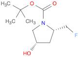 tert-butyl (2S,4S)-2-(fluoromethyl)-4-hydroxypyrrolidine-1-carboxylate