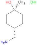 trans-4-(aminomethyl)-1-methyl-cyclohexanol;hydrochloride