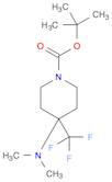 tert-butyl 4-(dimethylamino)-4-(trifluoromethyl)piperidine-1-carboxylate