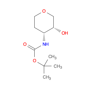 tert-butyl N-[(3R,4R)-3-hydroxytetrahydropyran-4-yl]carbamate