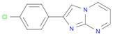 Imidazo[1,2-a]pyrimidine, 2-(4-chlorophenyl)-