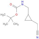 tert-butyl N-[[2-(cyanomethyl)cyclopropyl]methyl]carbamate